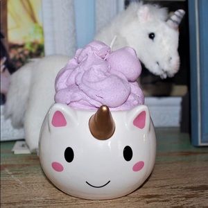 Unicorn candle